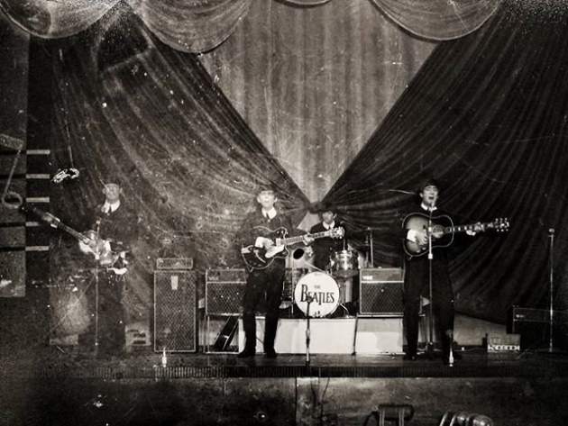 A Beatles 1963-ban a Great Yarmouth-i ABC Cinema színpadán